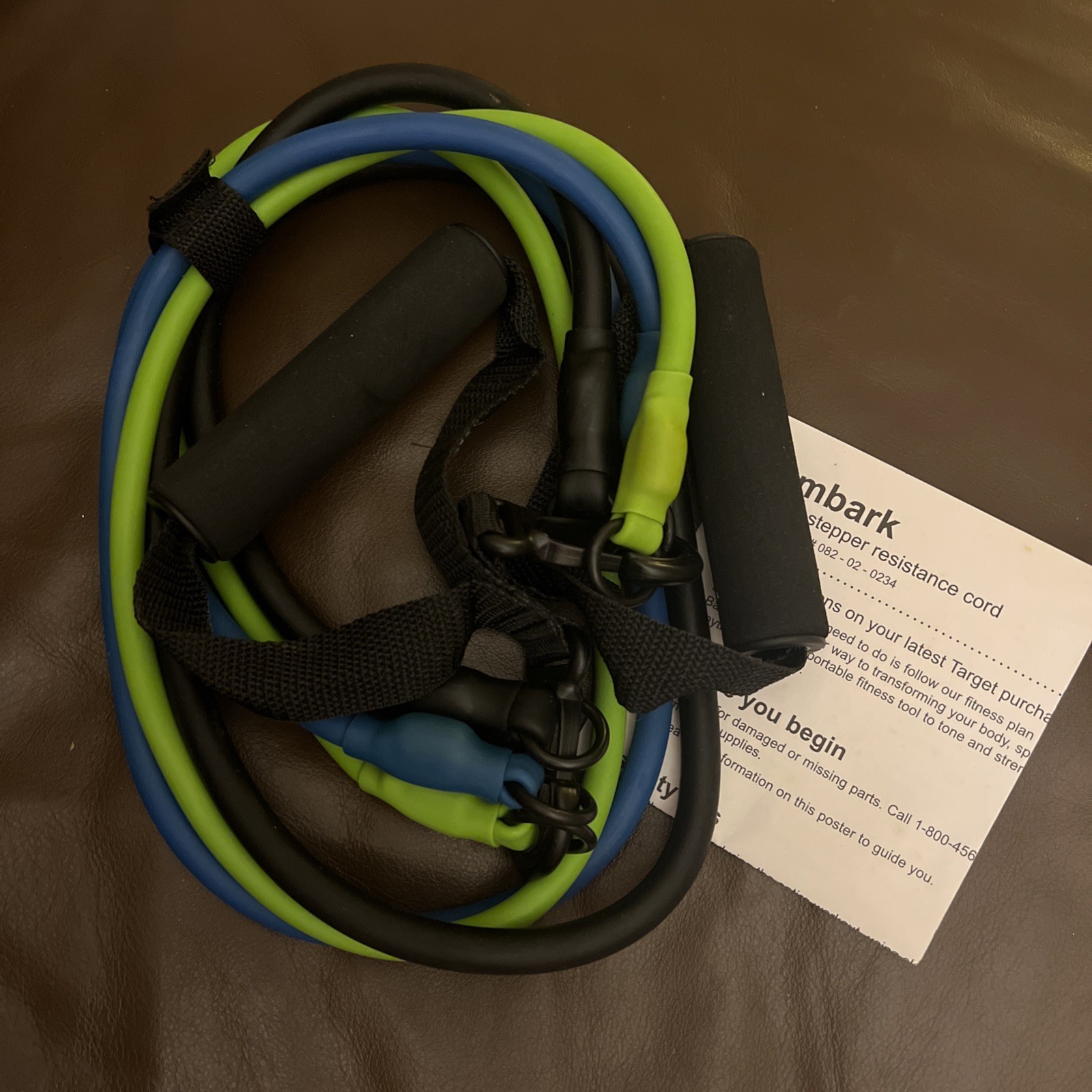 Embark Triple Stepper Resistance Band - Full Body Toning Workout, Multiple Level