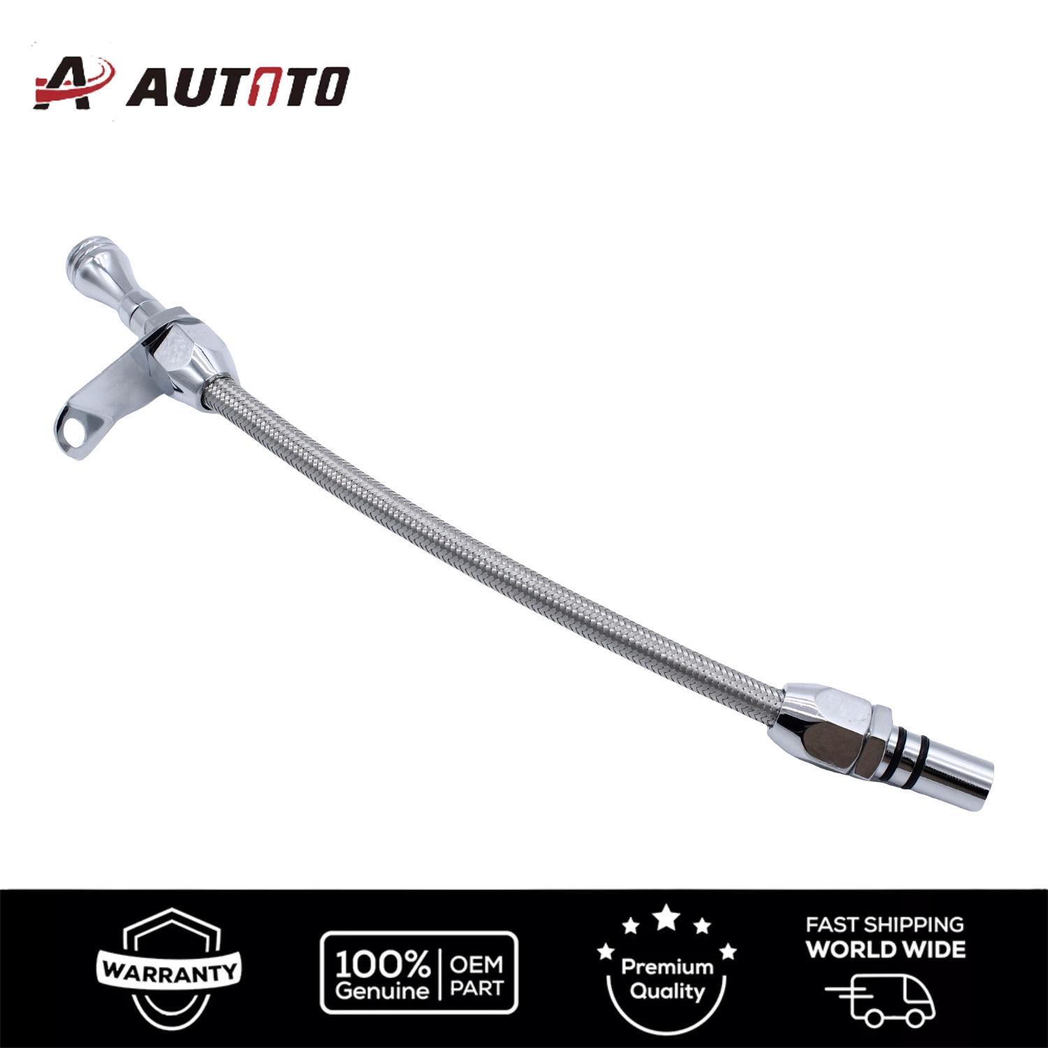 25'' Stainless Transmission Dipstick Fit For Chevy GM 700R4 TH350 Tranny SBC BBC