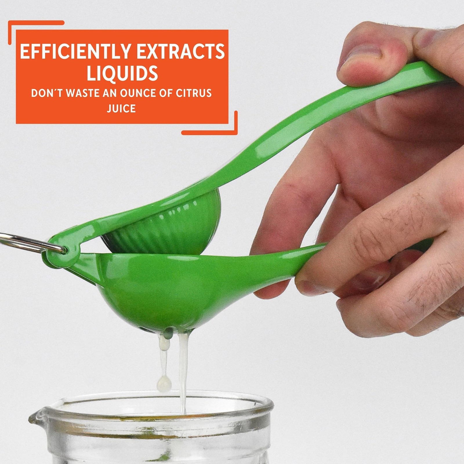 Lemon or Lime Manual Squeezer Citrus Juicer Extraction Green