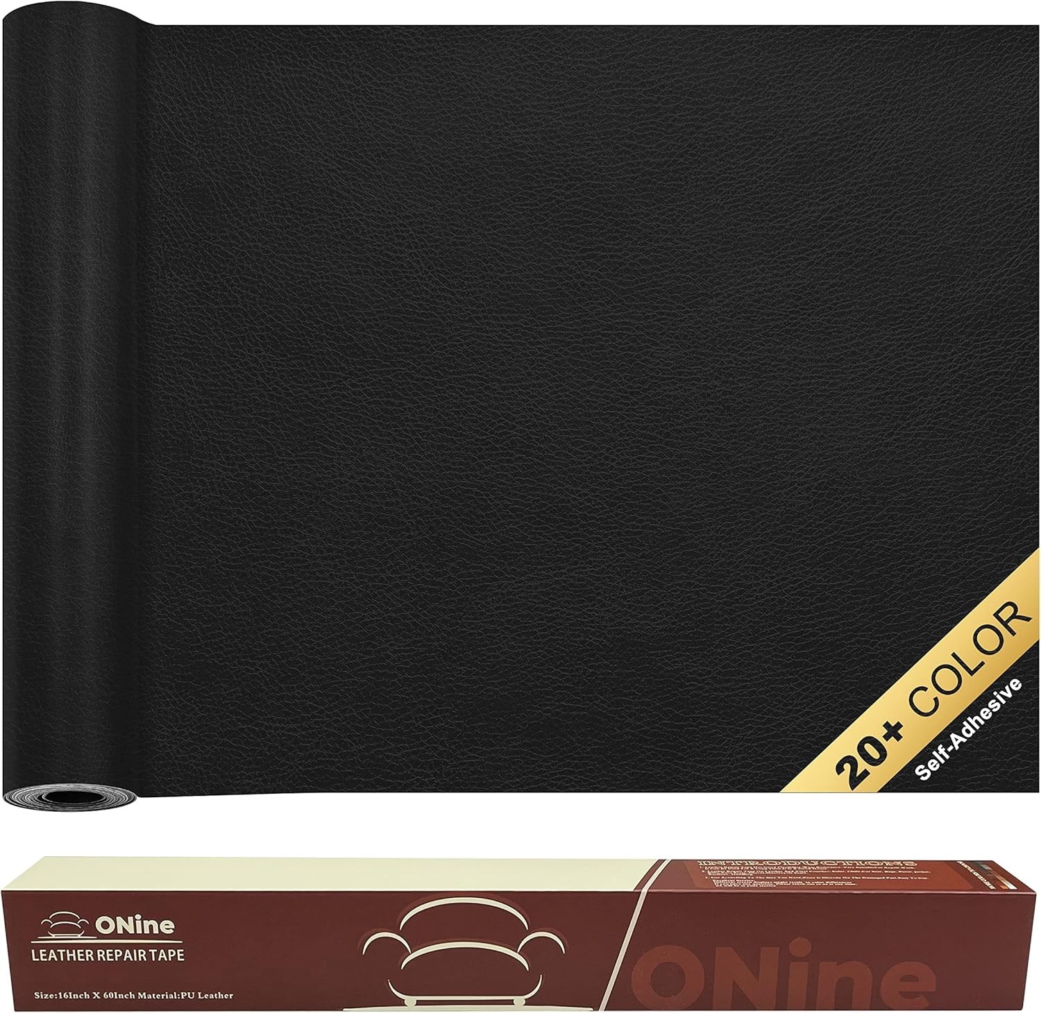 Leather Repair Patch, Self-Adhesive, Sofa/Couch Scratch Fix