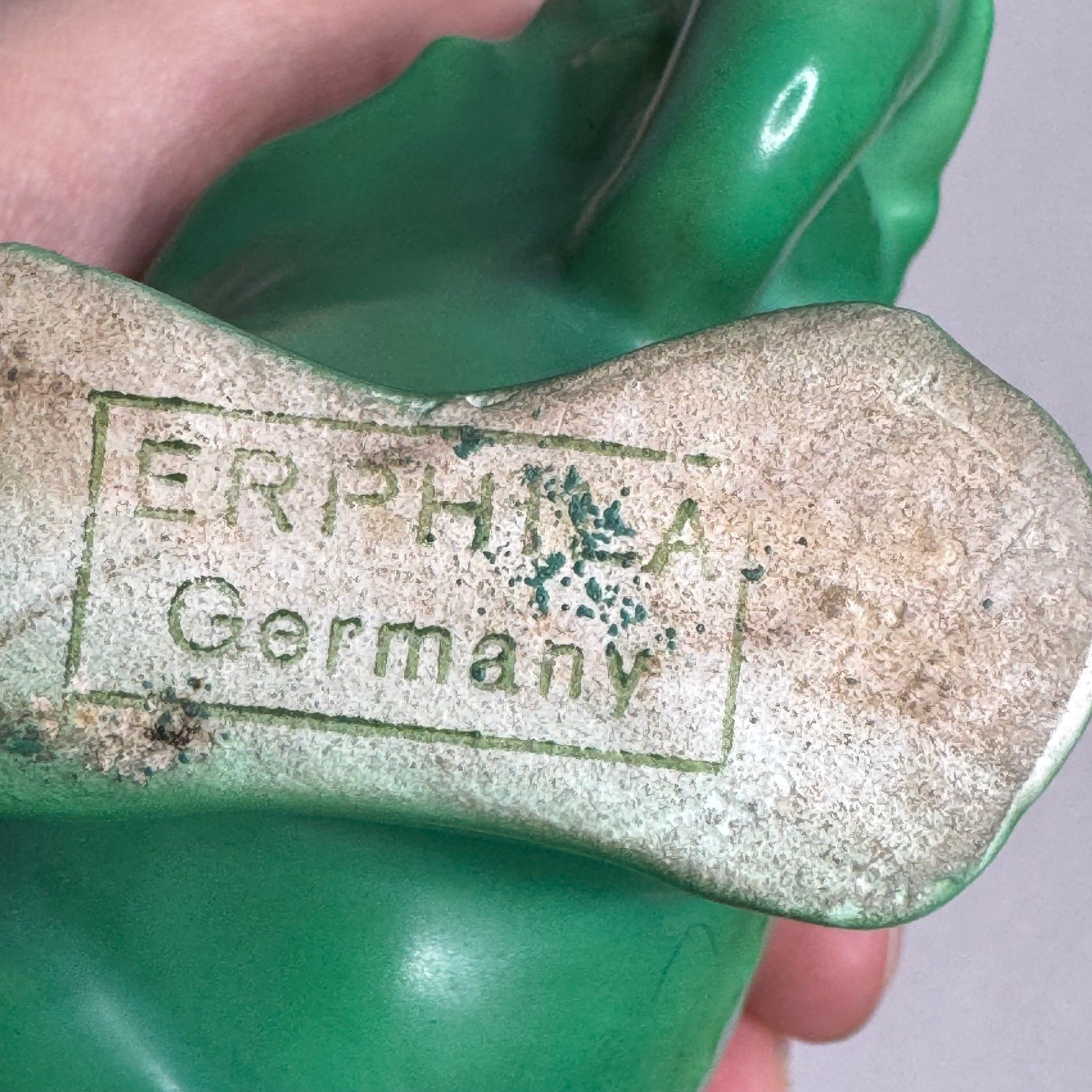 ERPHILA Germany Green Elephant Cigarette Holder