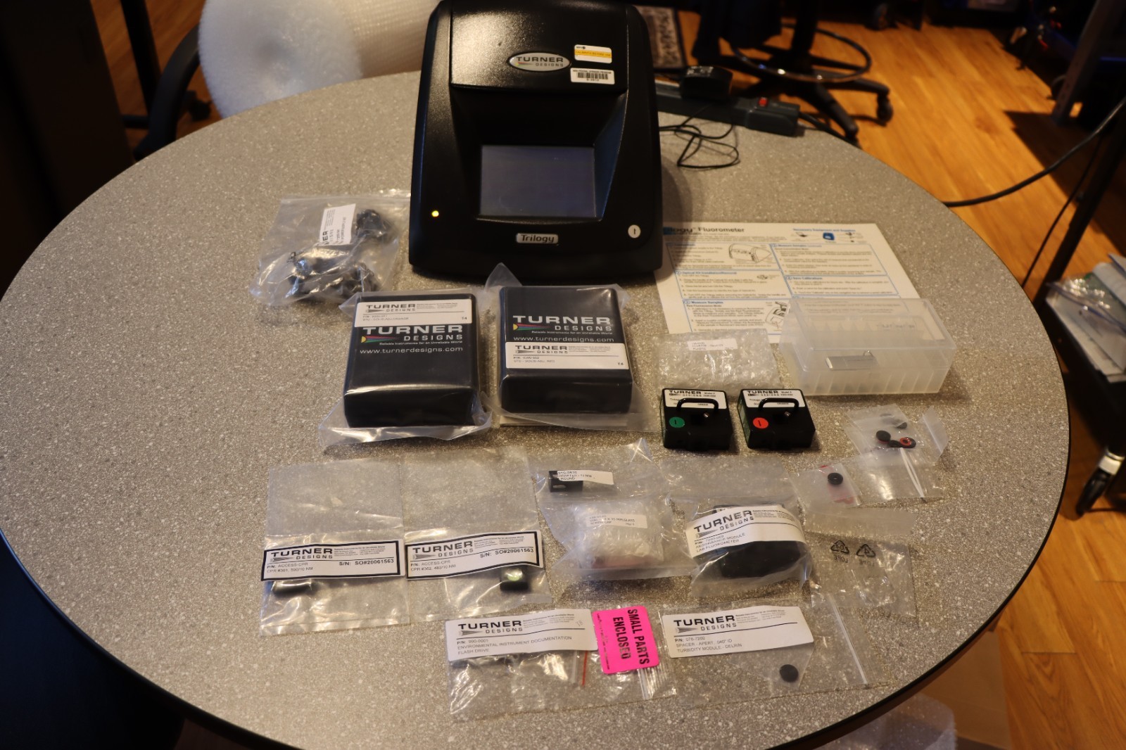 Turner Designs Trilogy Laboratory Fluorometer, fully operational