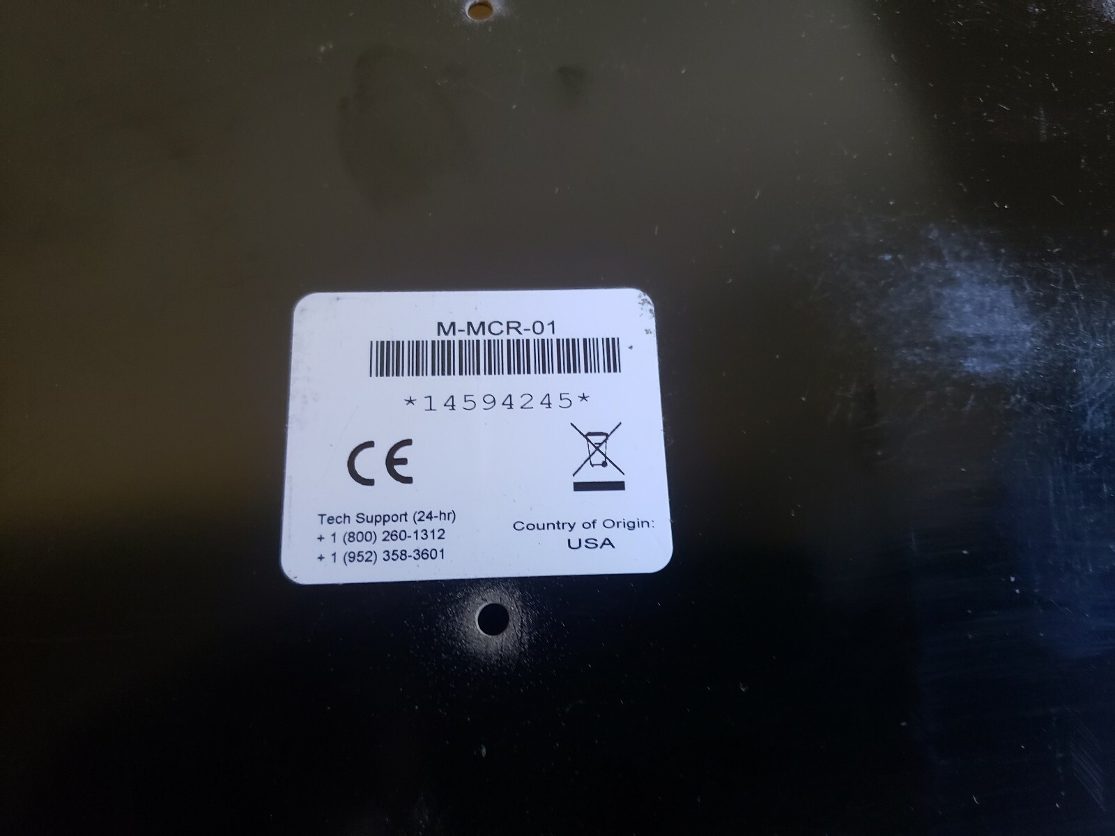 Milan Technology M-MCR-01 Mini Chas Tray Rm USED