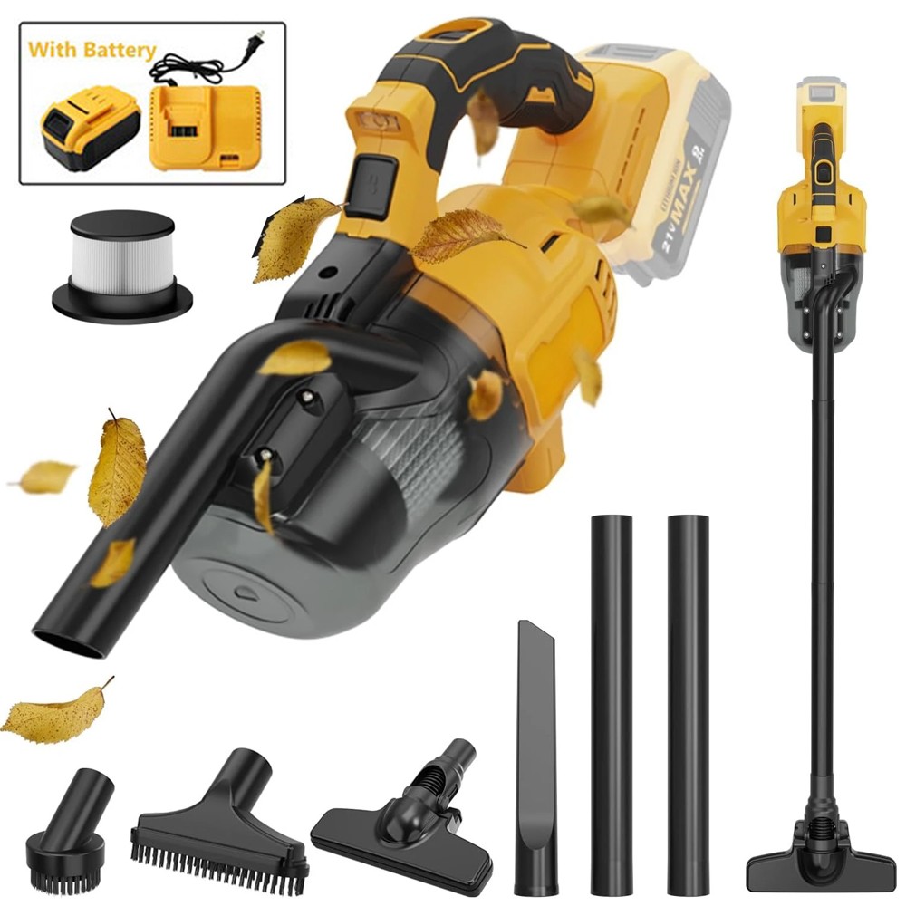 5 in 1 Cordless Vacuum Cleaner with 20V Battery Handheld Electric Vacuum Cleaner