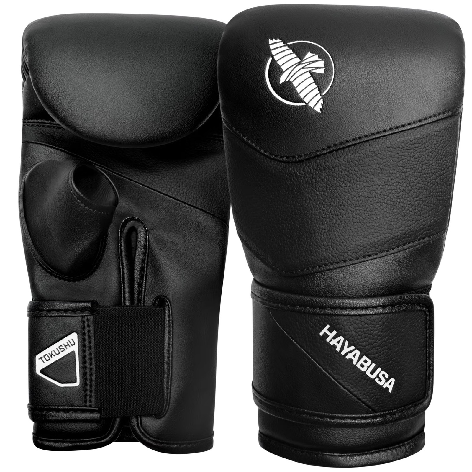 Hayabusa T3 Open Thumb Bag Gloves, Black