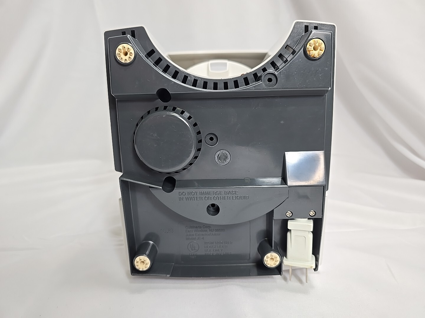 Cuisinart JE-4 Juicer Compact Motor Base Replacement Part OEM Tested !