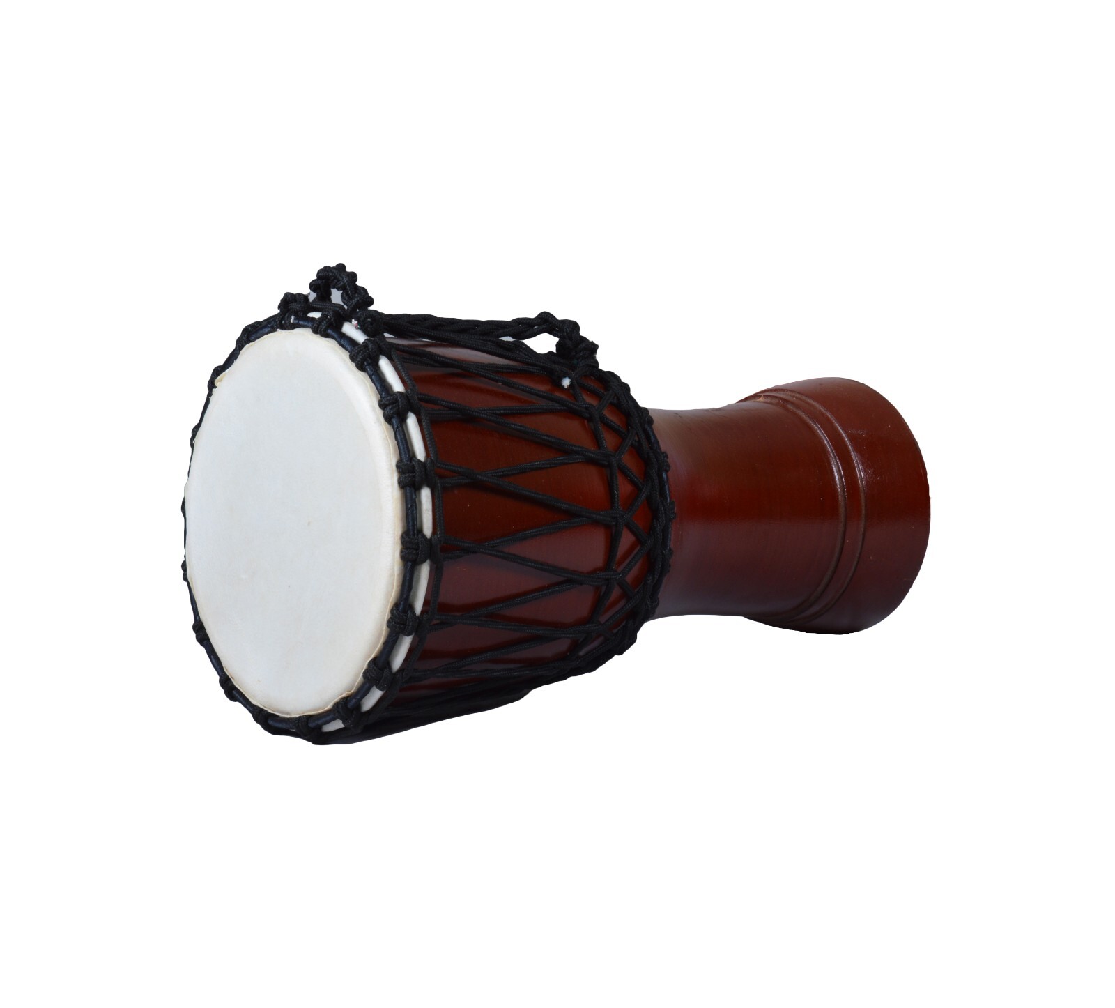 Solid Metalic Blue African Djembe Drum Bongo Wood Good Sound Musical Instrument
