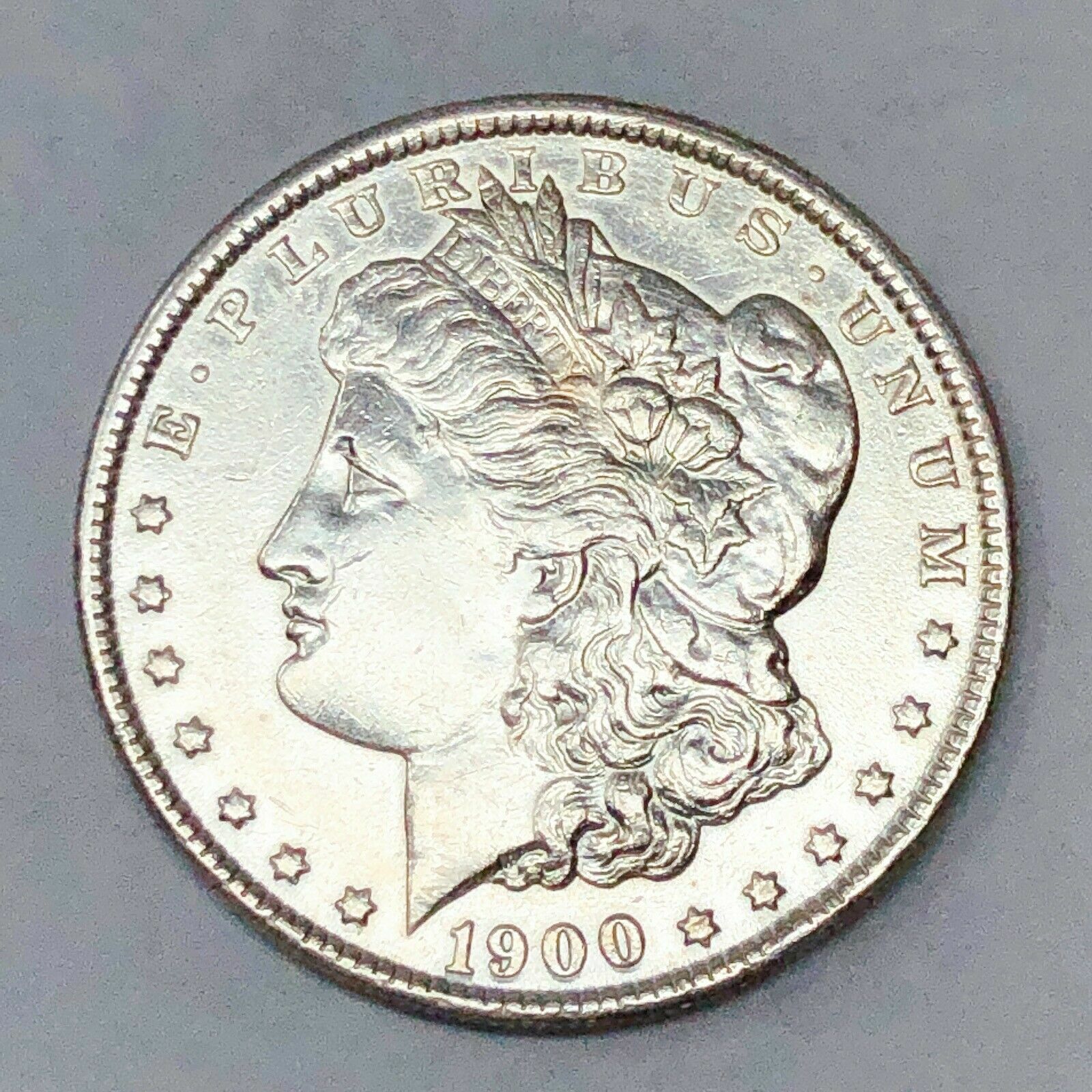 1900  MORGAN SILVER DOLLAR 90% SILVER $1 US COIN - Beauty! See Photos!  N053
