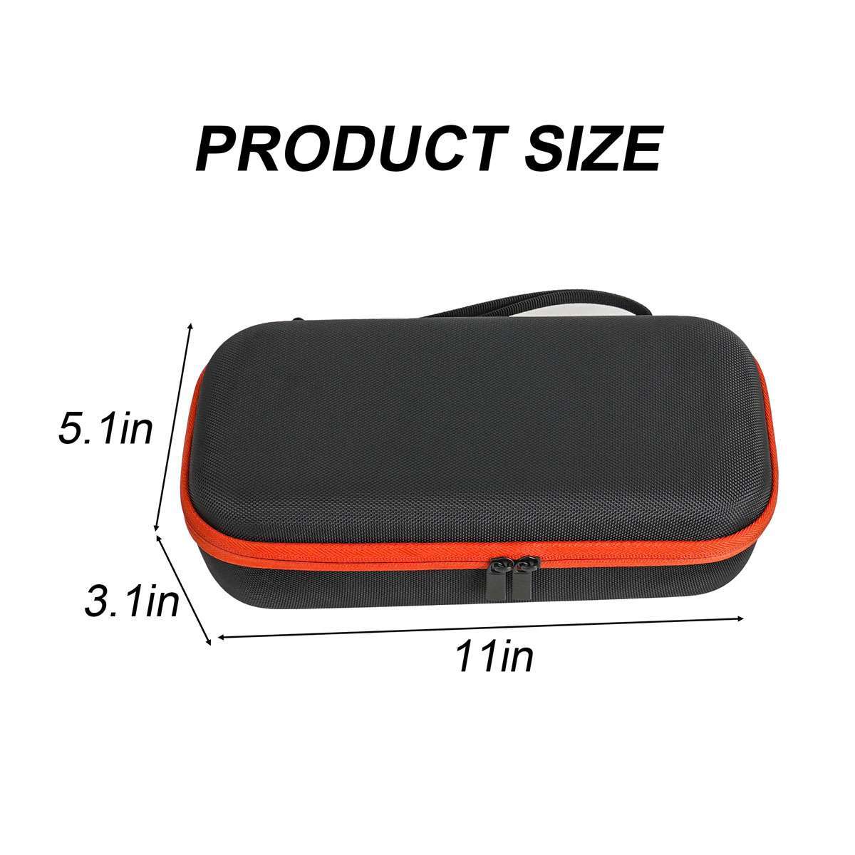 Microphone Bag Wireless Mic Carrying Case Eva Waterproof Shockproof Light Weight
