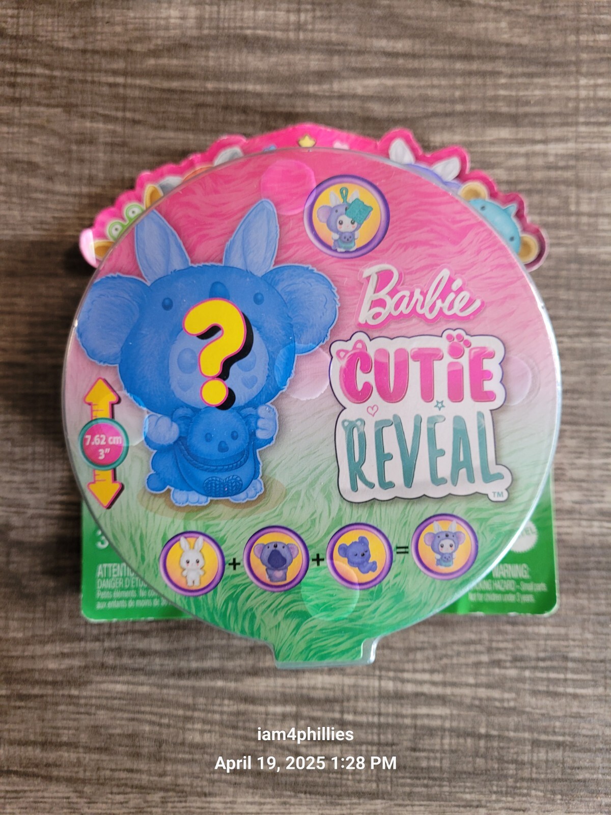 Barbie Cutie Reveal Pets Costume Series Toy New (Box has some wear...not opened)