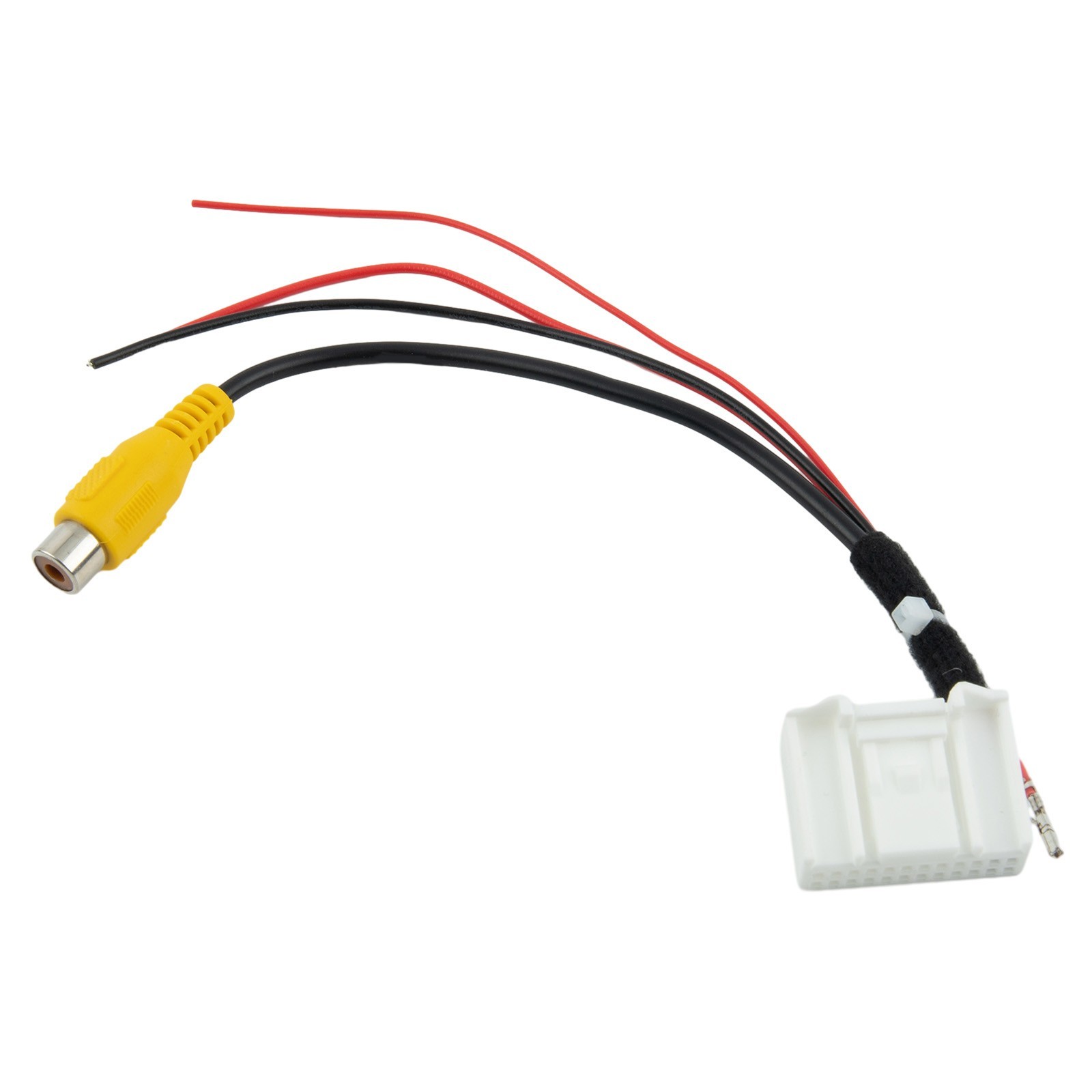 For Toyota Rearview Backup Camera Video Harness Adapter Cable 24pin Replace