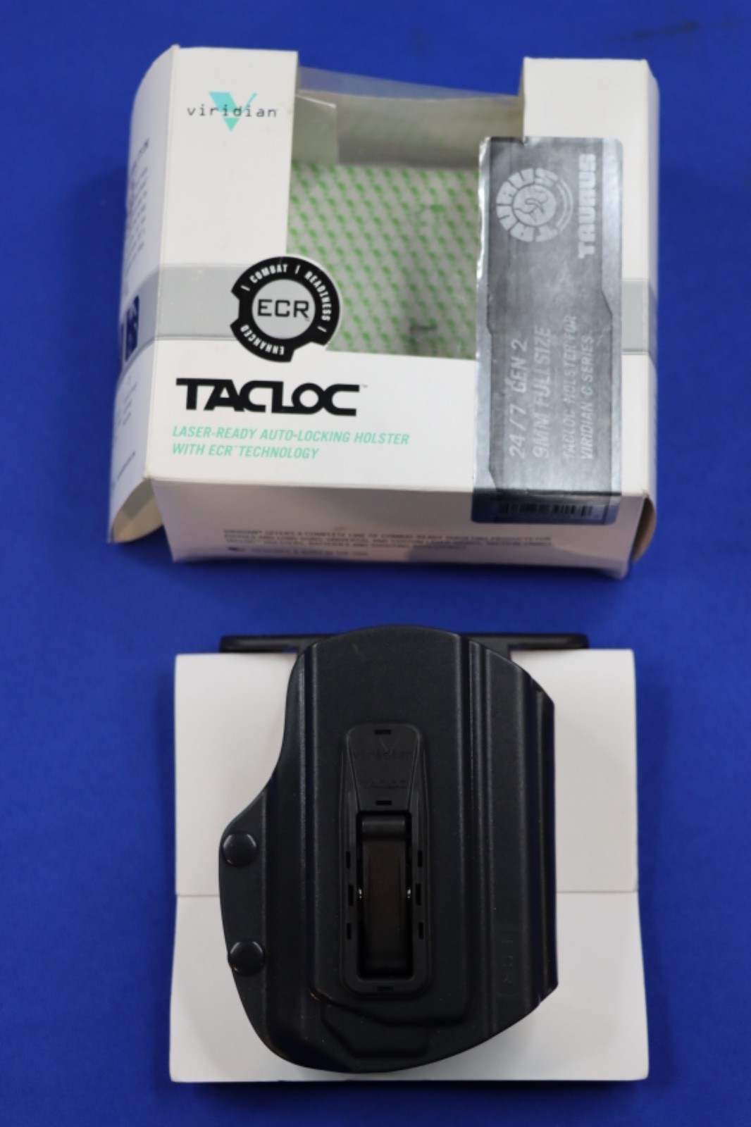 Tacloc Laser Ready Auto Locking Holster With ECR Technology 24/7 Gen 2 Full-size