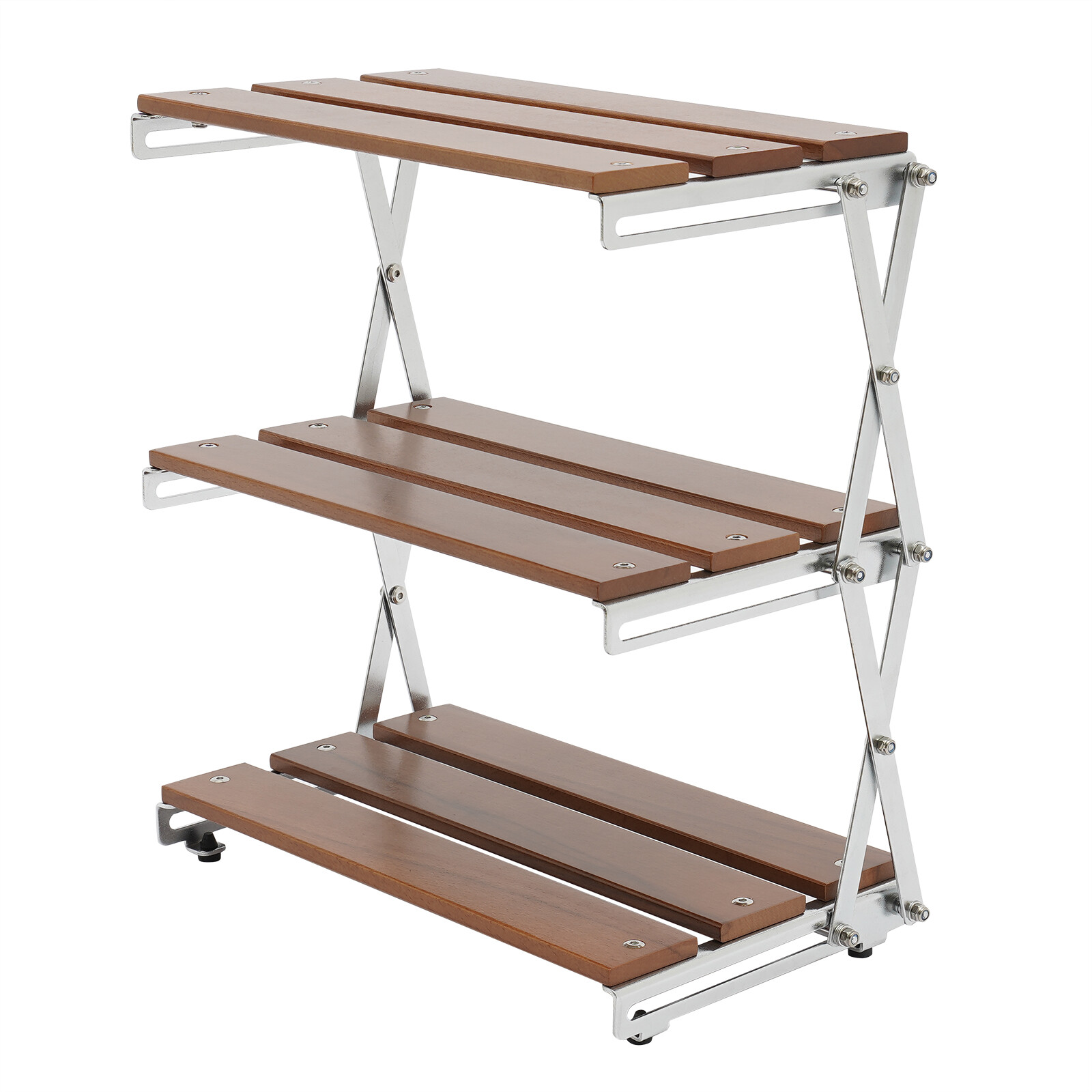 Camping Kitchen Table Picnic Cabinet Folding Cooking Storage Rack Portable