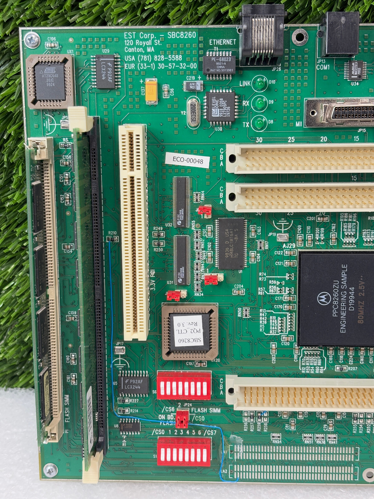 EST ATM8260 / SBC8260 Industrial Development Board | Great Condition