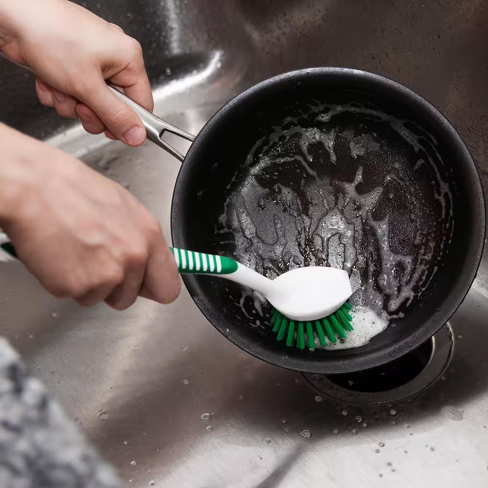 Kitchen Scrub Brush with Handle