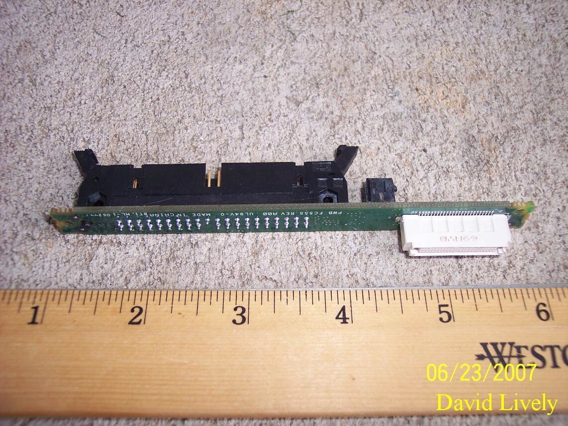 2x Dell FC554 PE2950 PE2970 CD Drive Board Panels FC555 Poweredge 2950 CN-0FC554