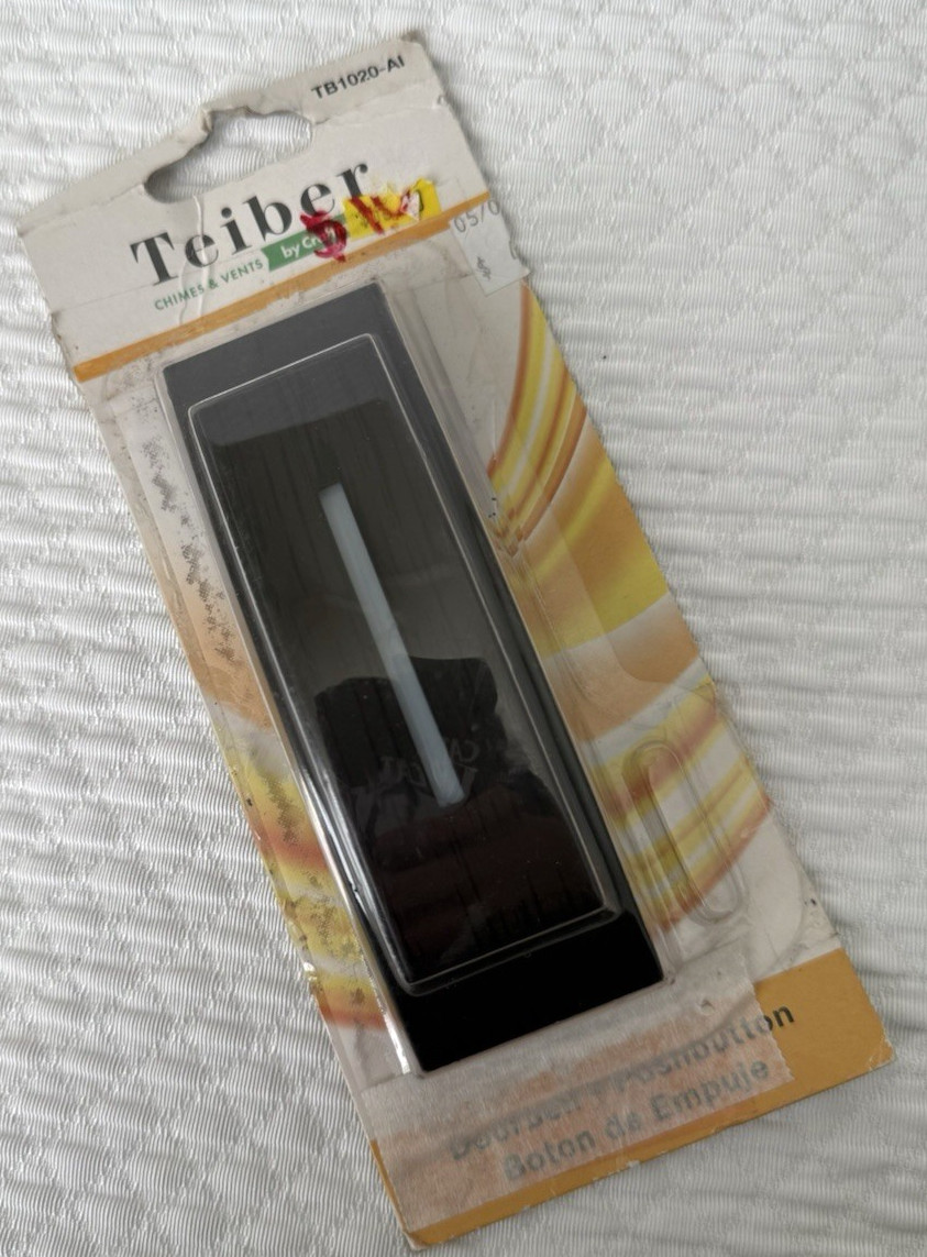 Craftmade Teiber TB1020-AI Aged Iron LED Doorbell Touch Button New Open Box