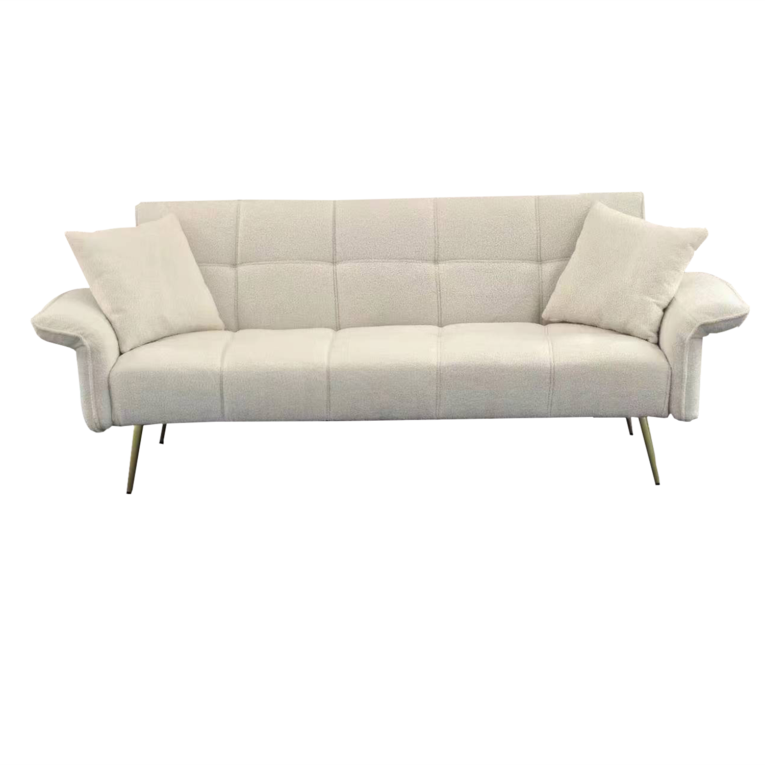 Convertible Sleeper Sofa Bed Couch Futon Sofa Bed Folding Recliner Sofa US