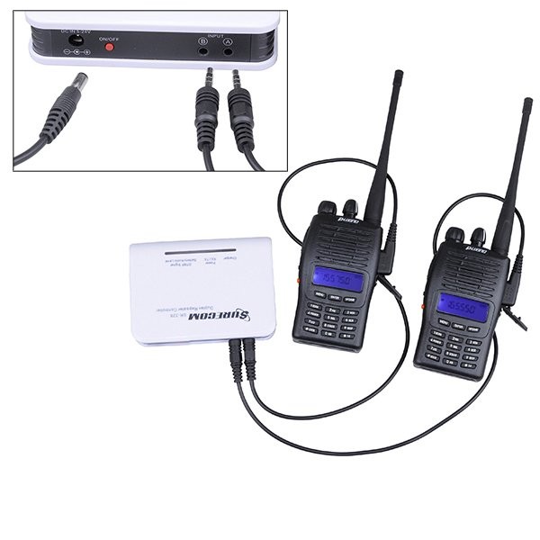 SURECOM SR-328 +2X 46-S 900maH Duplex Repeater Controller with ICOM Cable