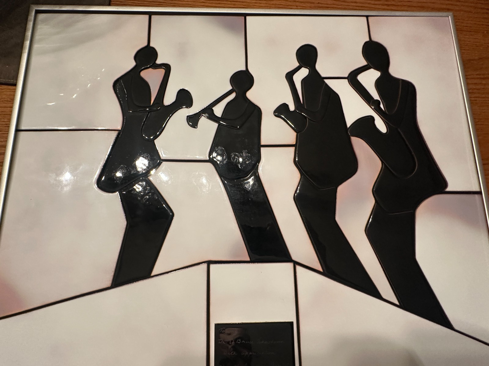 MCM SHIRLEY ROSENTHAL Buffalo NY Amherst Saxophone Quartet Master Enamel Copper
