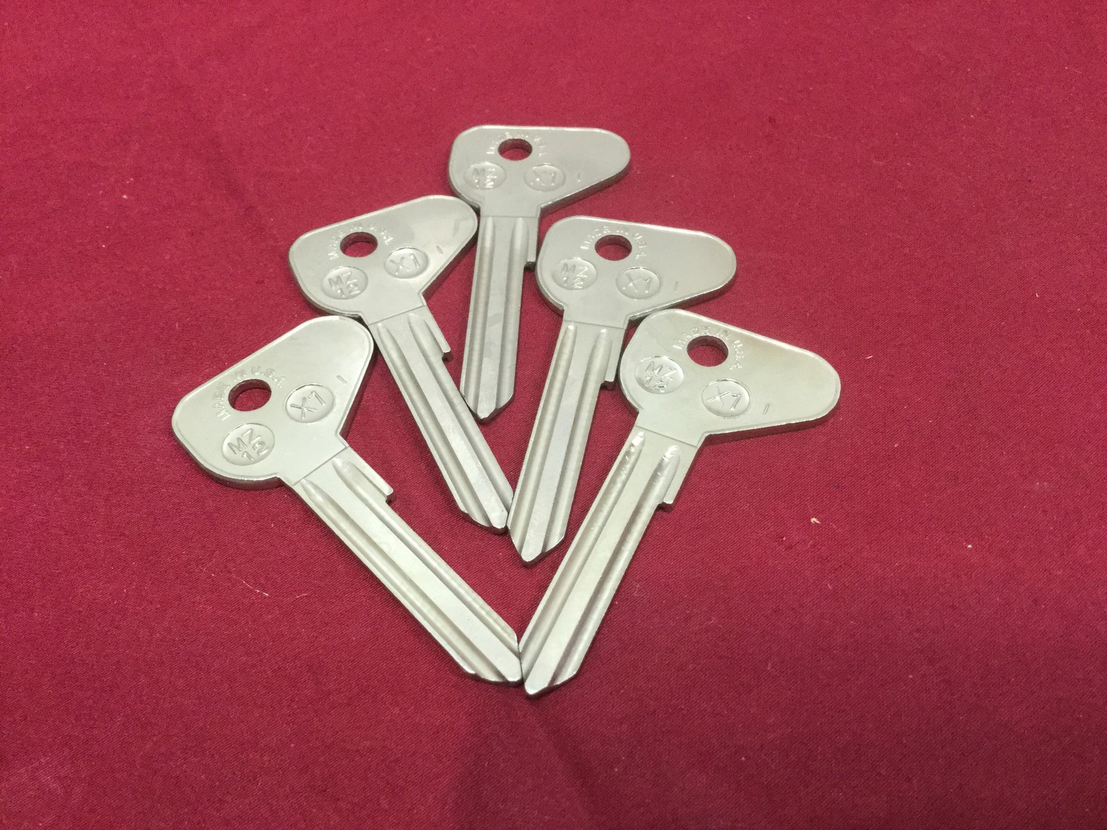 Datsu, Nissom MZ12 Key Blanks. Set of 5 - Locksmith