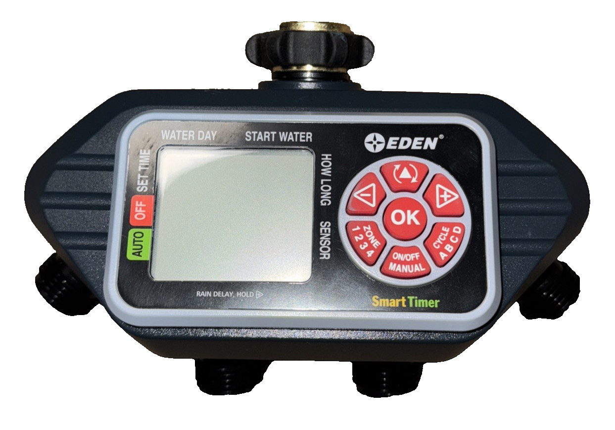 Eden 25413 4-Zone Programmable Digital Water Timer