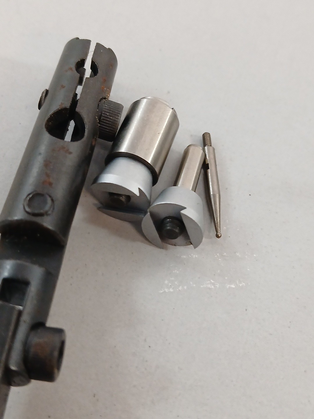 Interapid 312B-2 Dial Test Indicator .0005" Swiss Made And Attachments