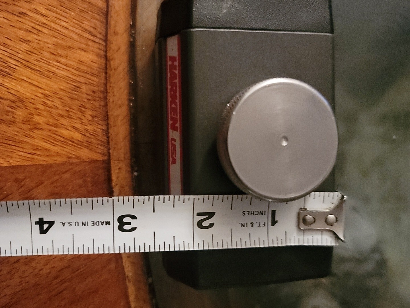 Harken Mini-Maxi Adjustable Rak/Pin Stop pn screw stop