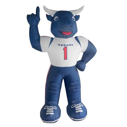 Houston Texans Mascot Toro 7' Tall NFL Inflatable