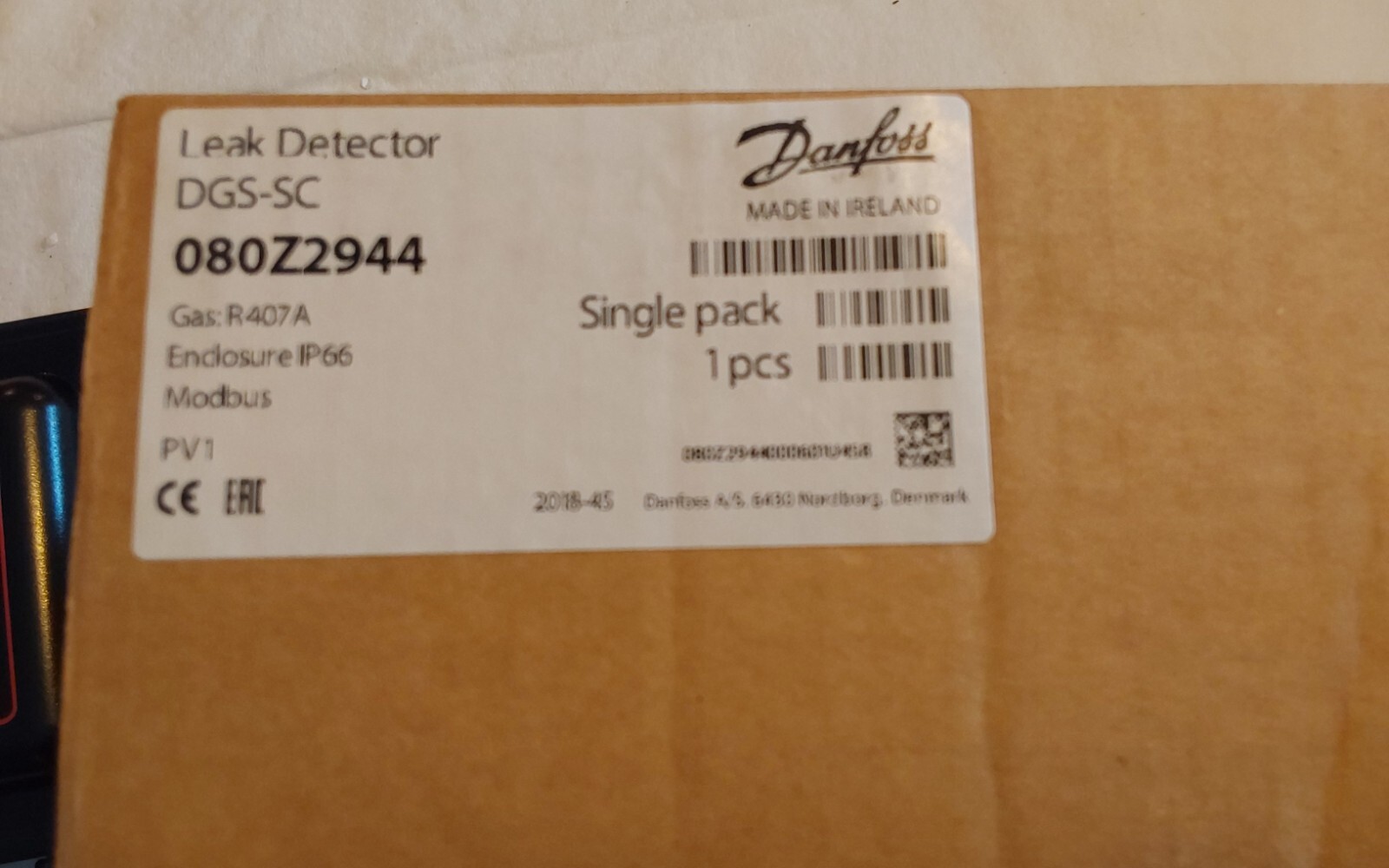 DANFOSS Leak Detector DGS-SC 080Z2944