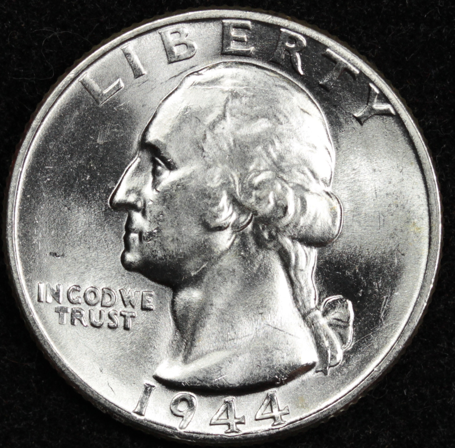 1944-p Washington Quarter.  B.U.  (Inventory A)