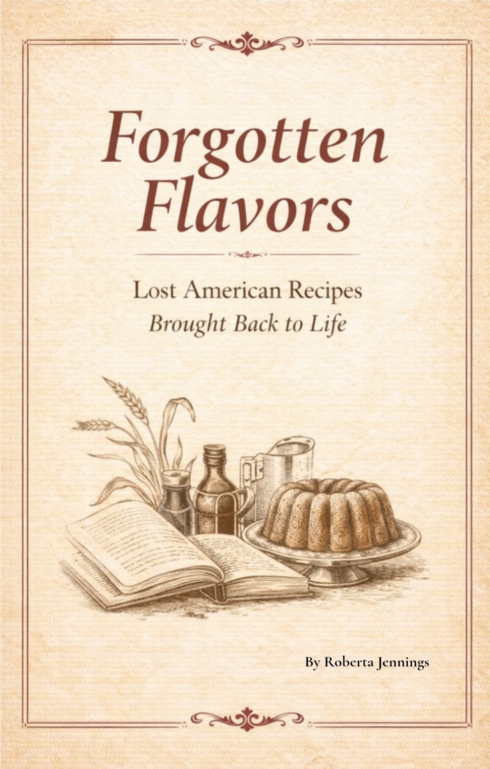 Forgotten Flavors Lost American Recipes PDF Instant Dowload by Roberta Jennings