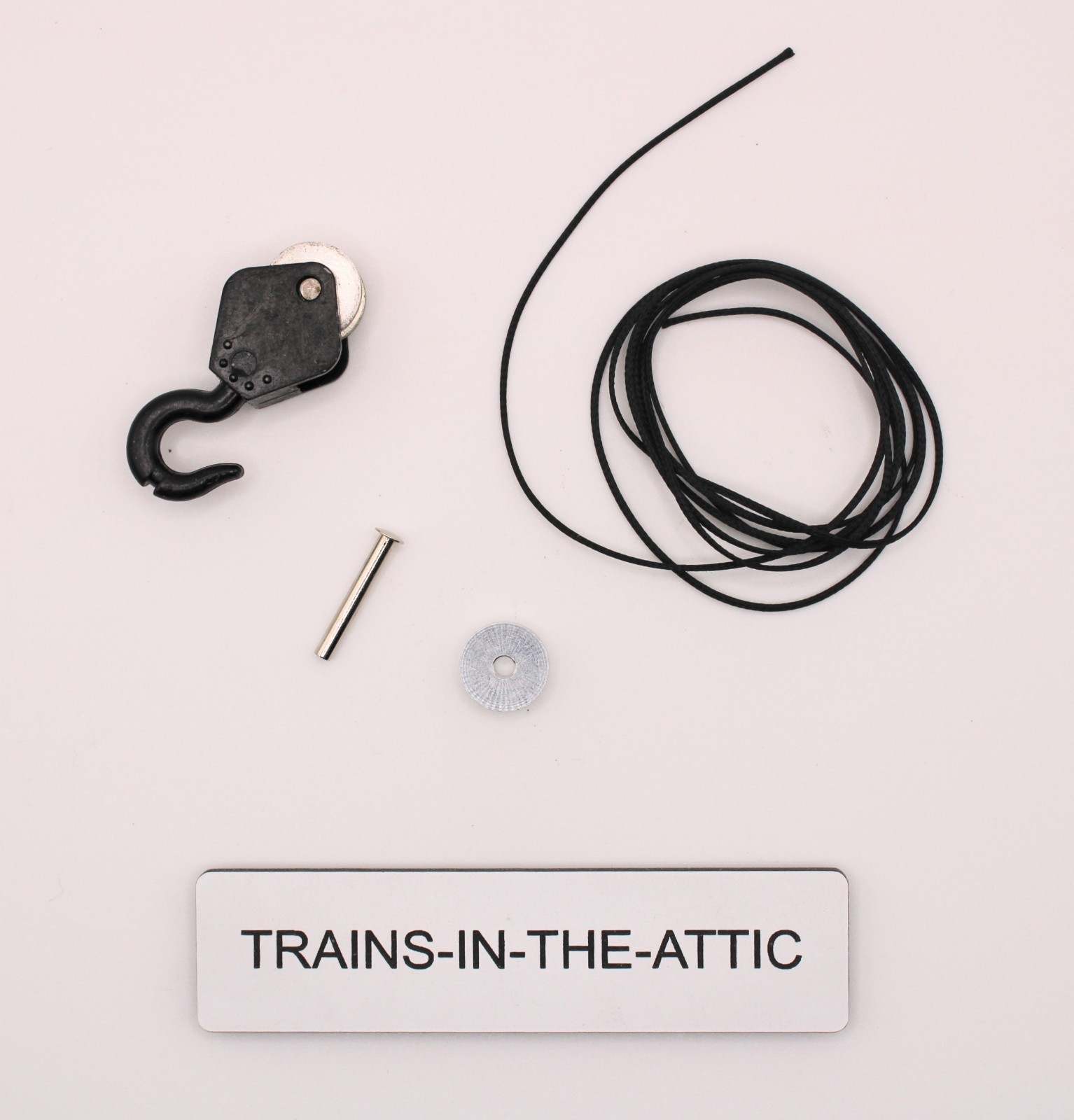 LIONEL CRANE HOOK KIT  6560-13 &2460-13 , STRING CABLE 31" FOR  2460 6460 6560