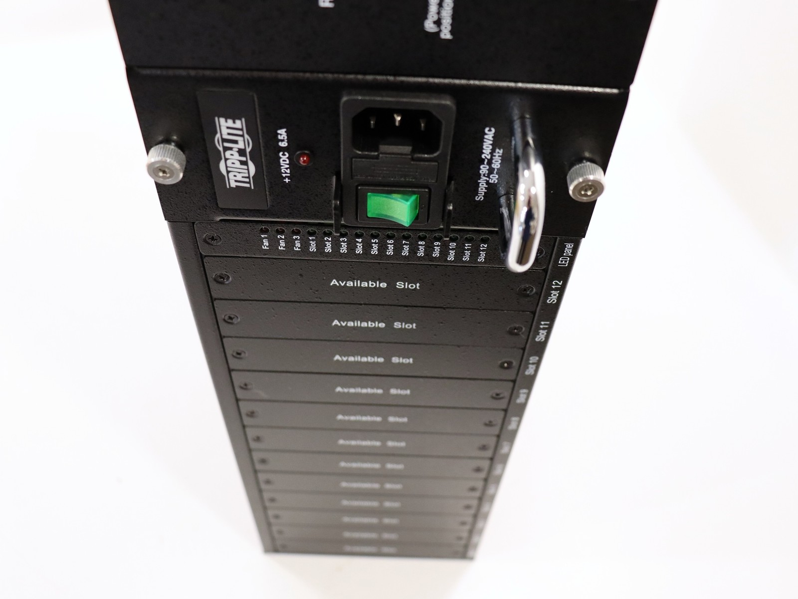 Tripp-Lite N785CH12 12-Slot Media Converter Chassis for Select N784-H & N785-H
