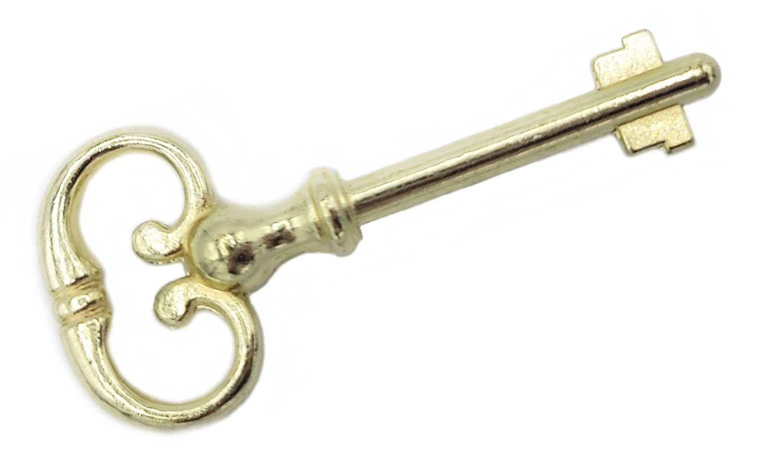 Metal Magery Roll Top Desk Lock Key for Desks and Vintage Furniture Gold