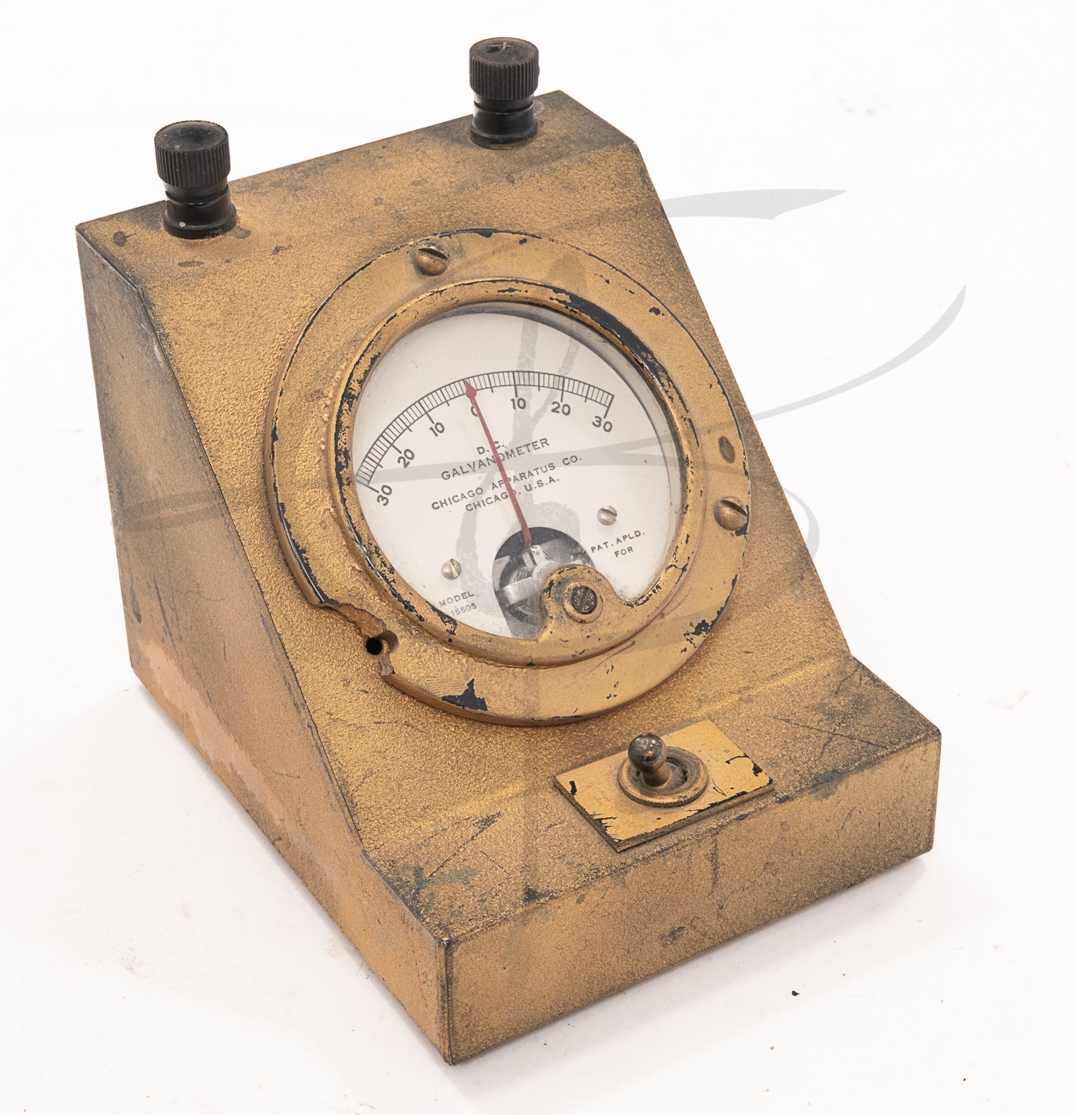 Vintage Chicago Apparatus Co. Model 15 DC Galvonometer