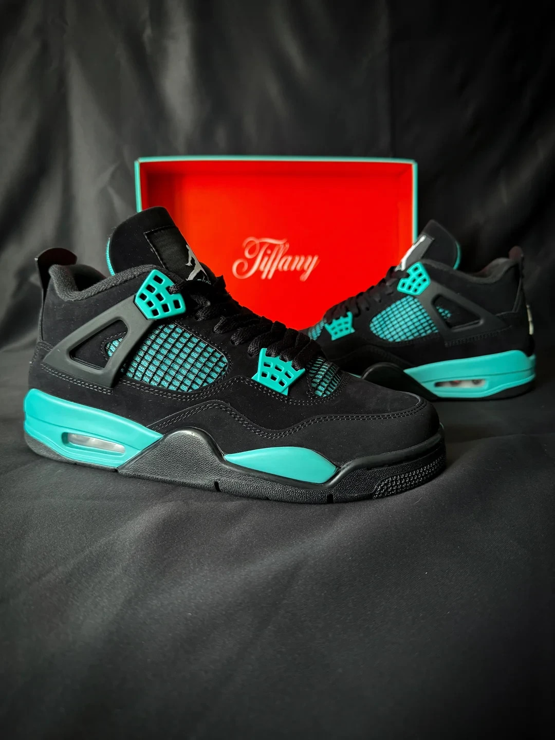 Size US 7-12 Jordan 4 Blue Tiffany Thunder (MEN)
