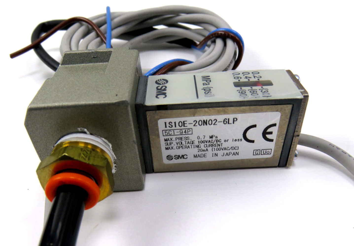 SMC IS10E-20N02-6LP Pressure Switch (New)