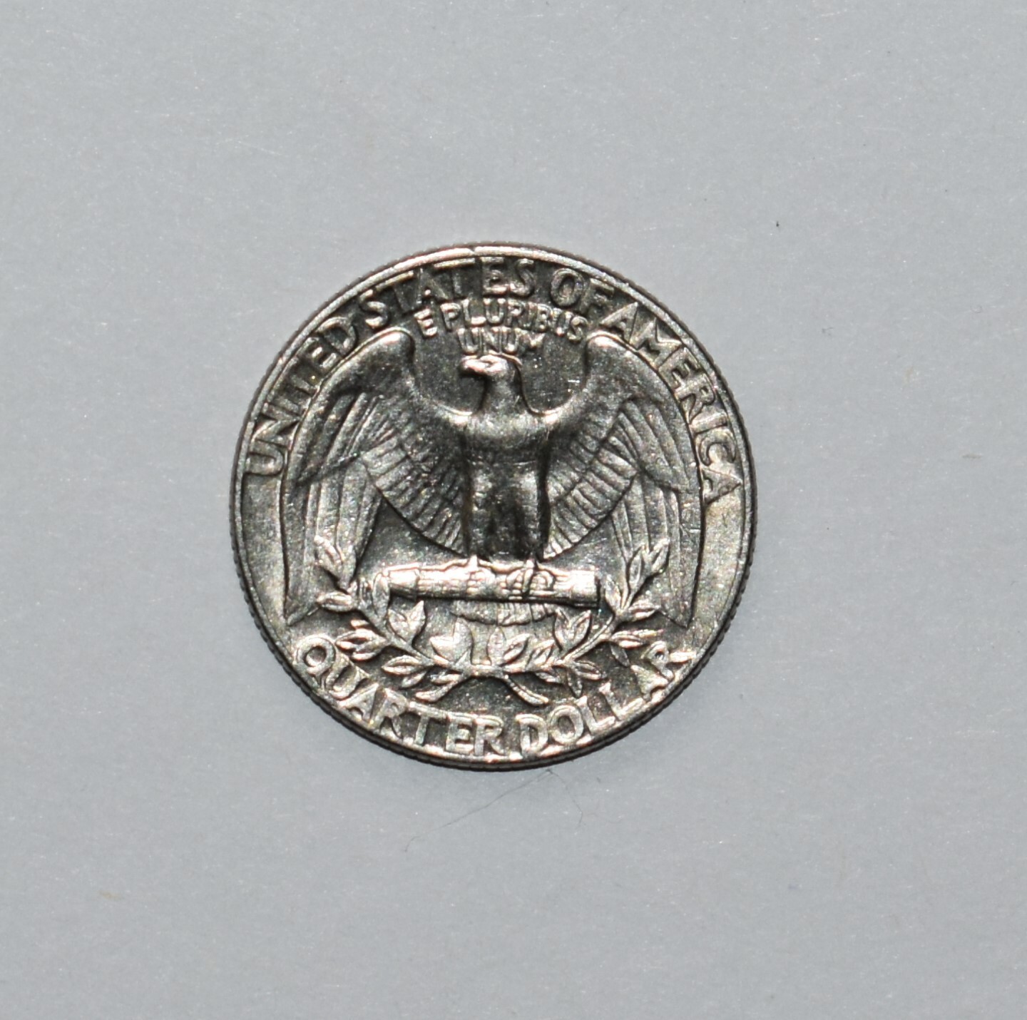 1974 Quarter Error No Mint Mark Missing Claw/Foot, Weak Strike, Missing I's DD +