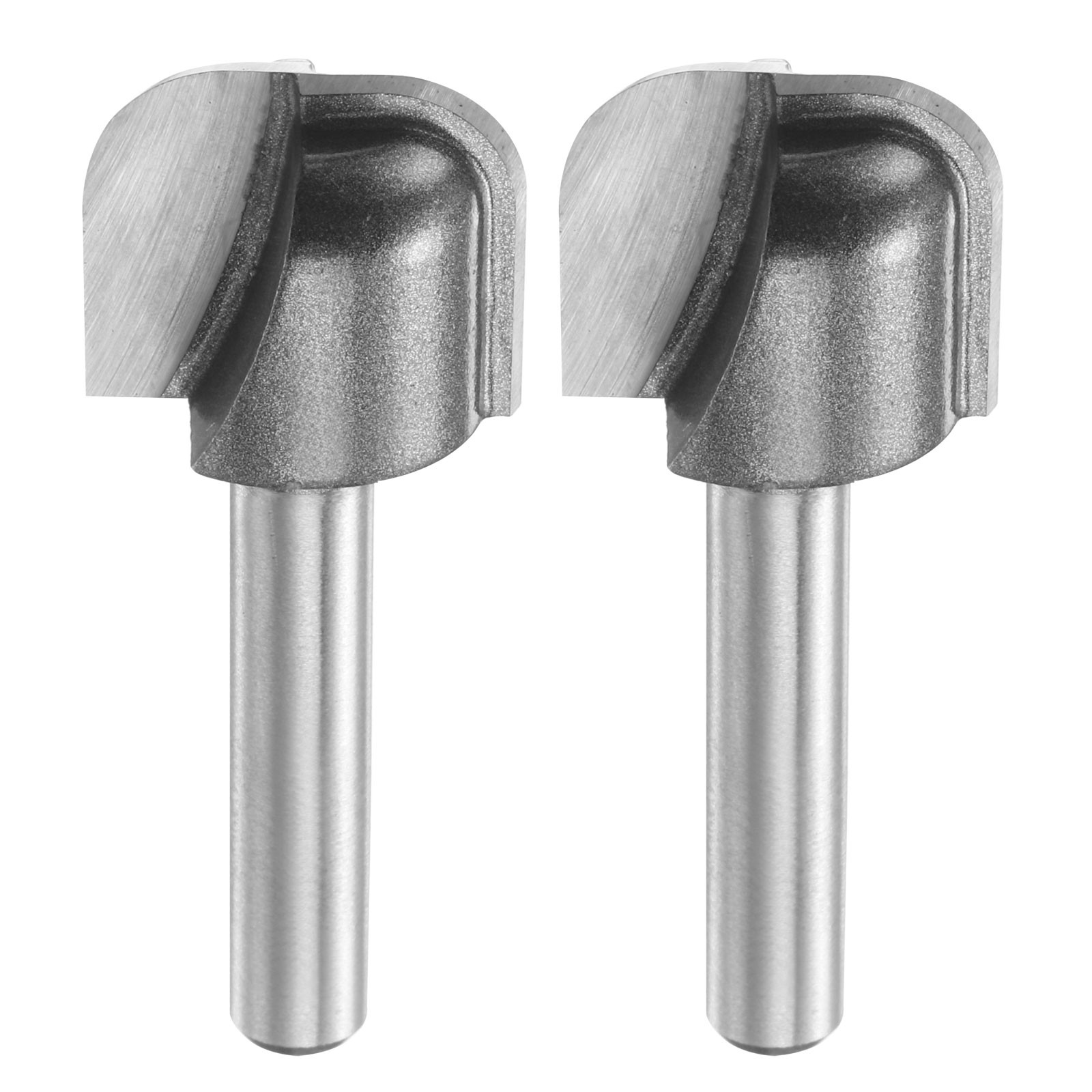 2Pcs Bowl and Tray Bit 3/4" Dia 1/4" Shank Carbide Tipped CNC Router Bits