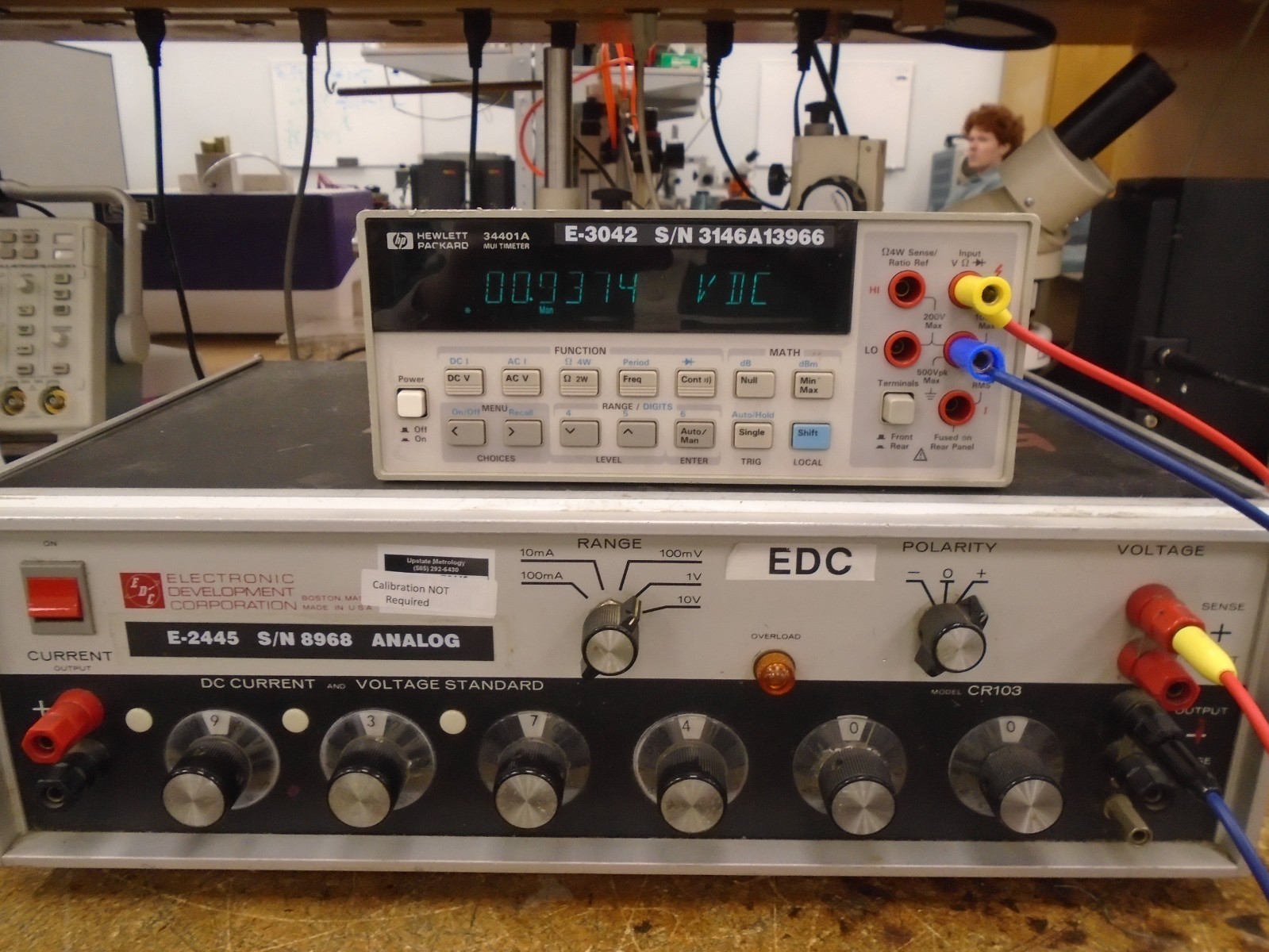 EDC CR 103 DC Voltage and Current Standard CR103 Electronic Development