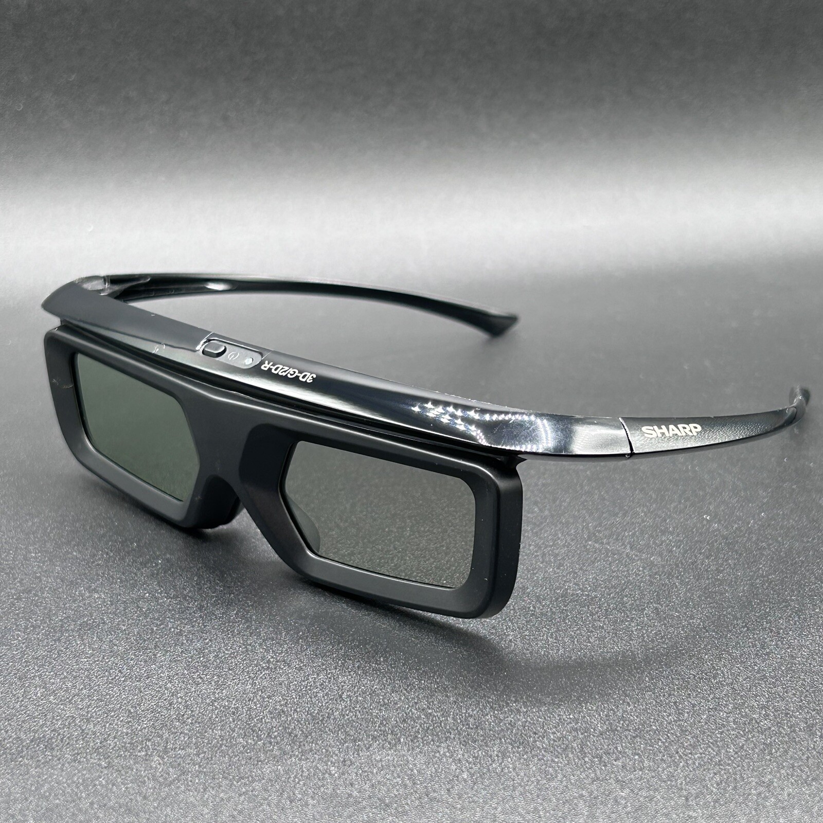 Sharp AN-3DG40 3D Glasses Black NWOT