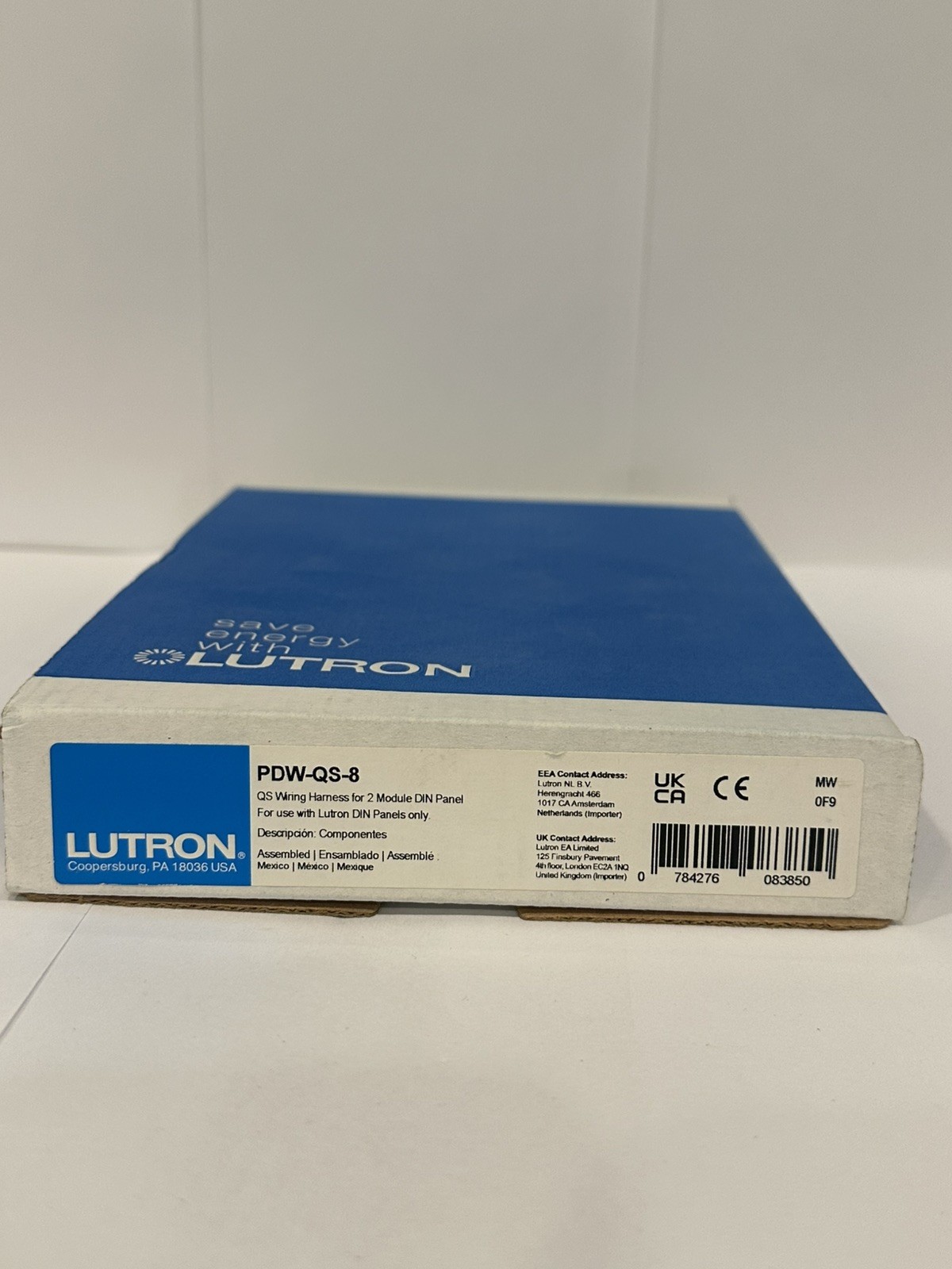 Lutron PDW-QS-8 QS Wiring Harness For 2 Modules DIN panel