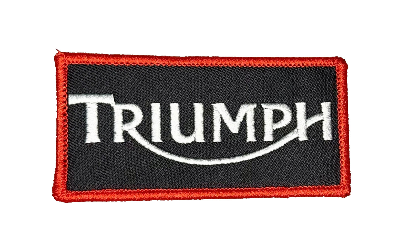 FABULOUS TRIUMPH MOTORCYCLE PATCH...RARE CONFIGURATION...