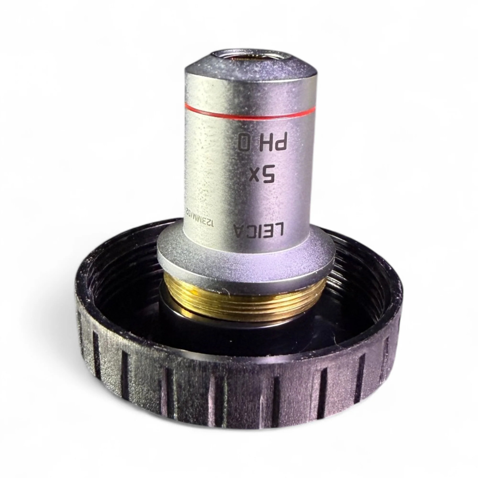 Leica 5x/0.12 PH 0 Infinity/-/B Microscope Objective Lens 506303