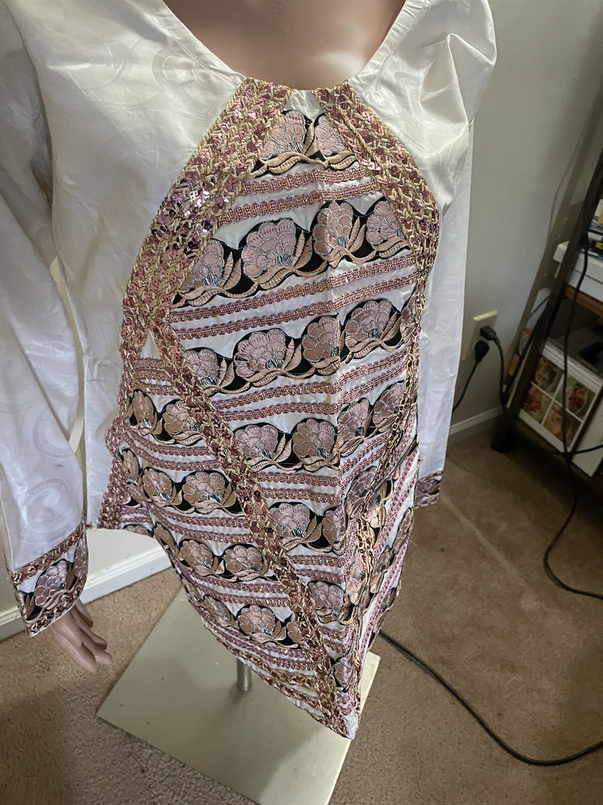 African Bazin For Women Clothing Embroidery Traditional Jupe Africaine X20964