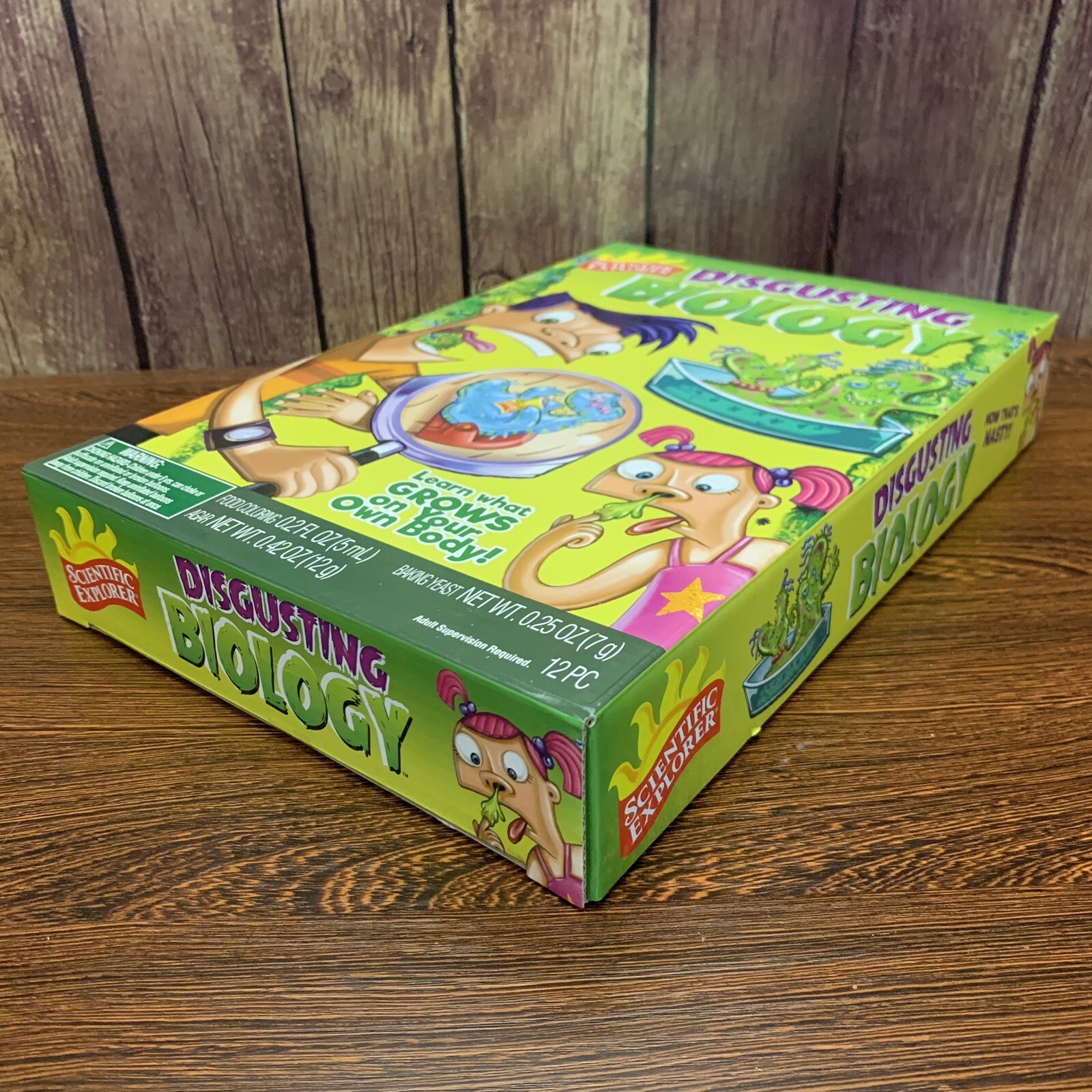 Scientific Explorer Disgusting Biology Kids Science Kit - NEW