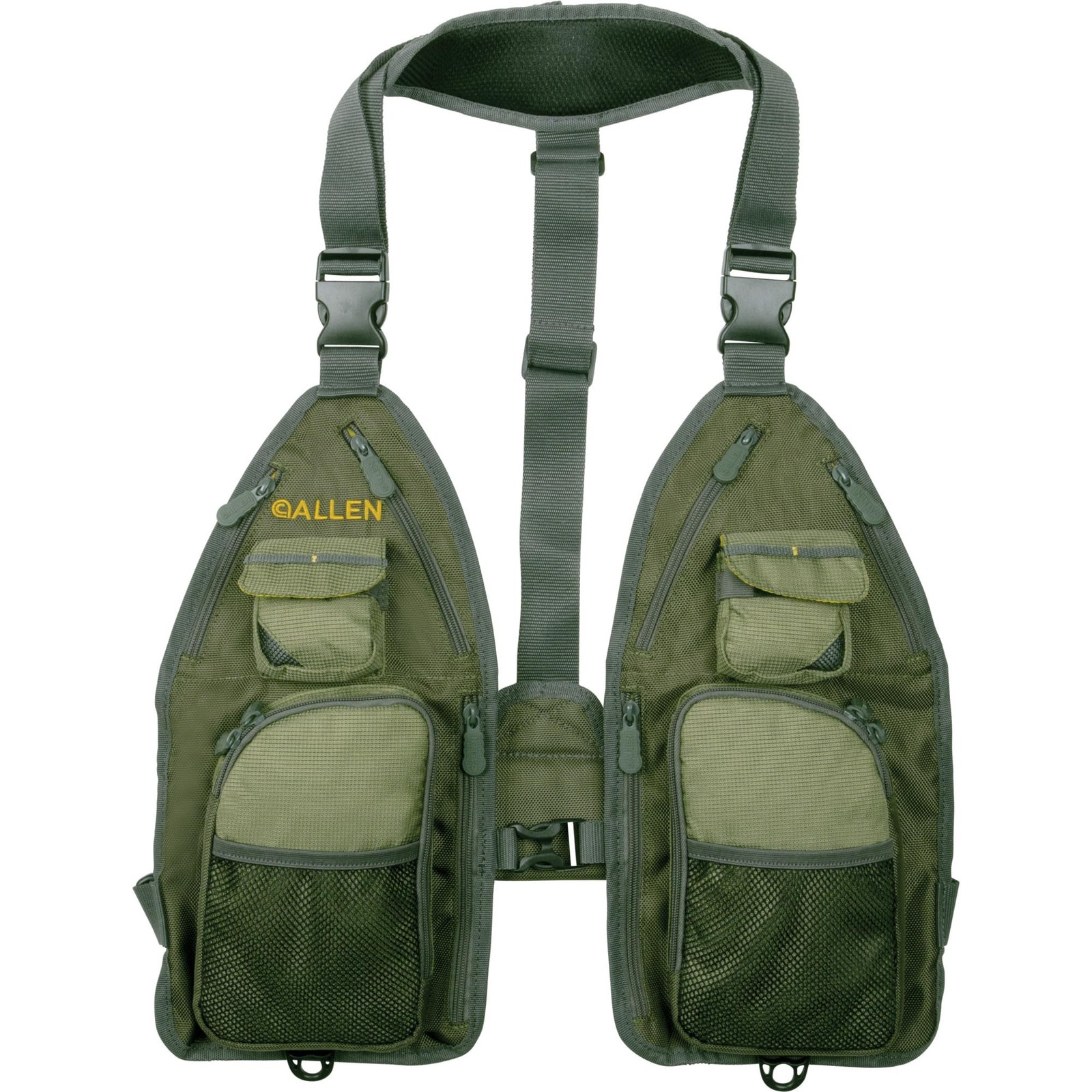 Allen Company Gallatin Ultra Light Fishing Vest & fly fishing vest,Olive