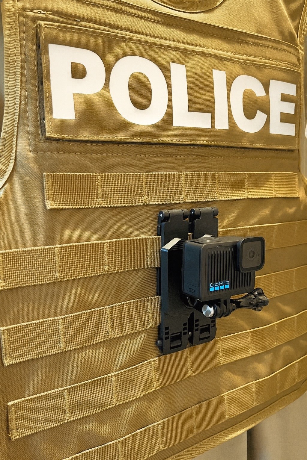 GoPro MOLLE Body Camera Mount – Tactical Vest & Shoulder Strap Camera Holder