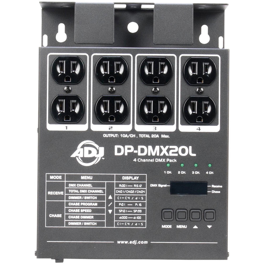 Elation DPDMX20L DMX Dimmer Pack LN